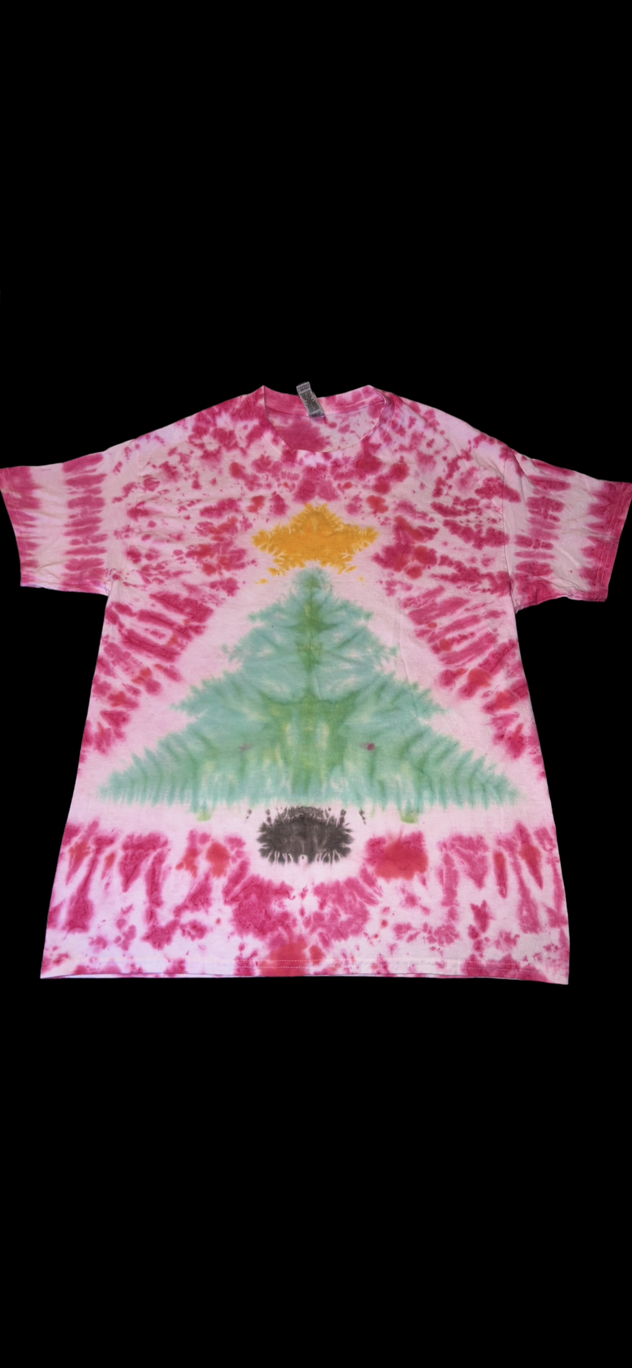 Christmas Tree Tie Dye