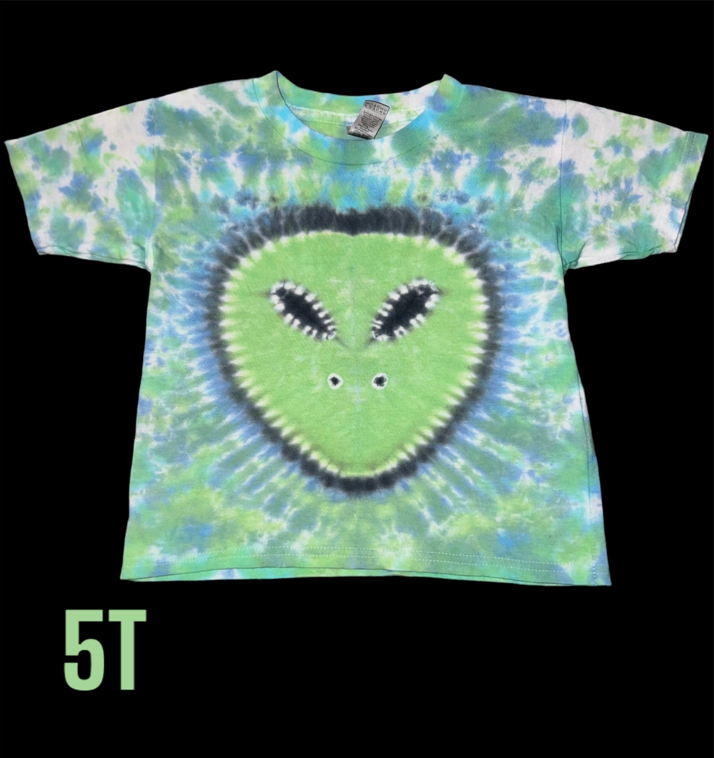 Kids Alien Tie Dye T Shirt